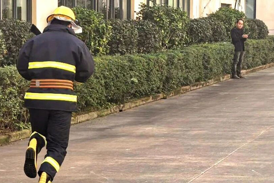 Safety | Tekmax Company organized the second firefighting skills competition